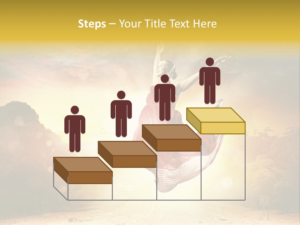 Person People Dance PowerPoint Template