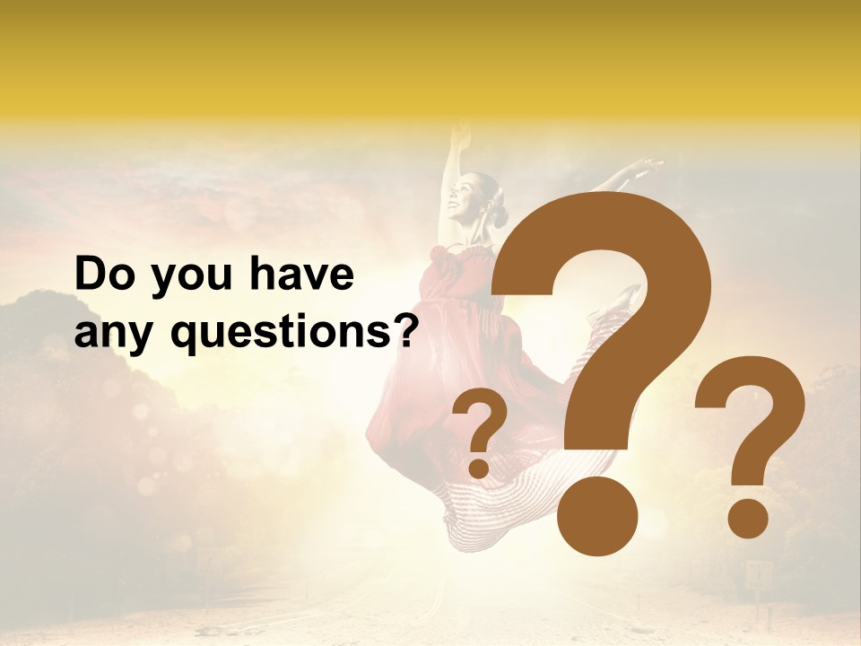 Person People Dance PowerPoint Template