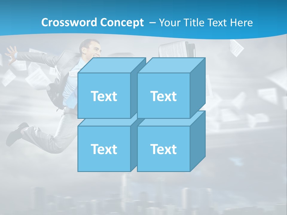 Young Leadership Executive PowerPoint Template