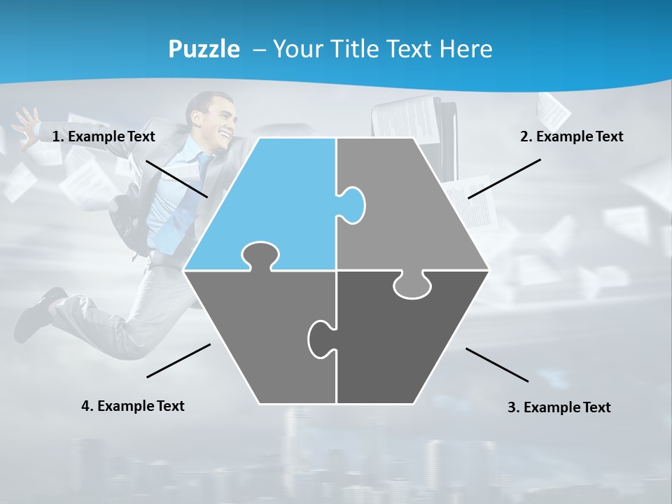 Young Leadership Executive PowerPoint Template