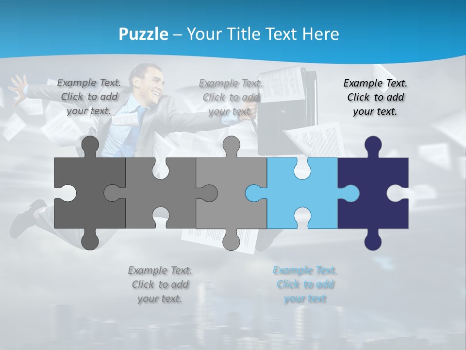 Young Leadership Executive PowerPoint Template