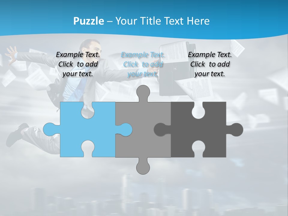 Young Leadership Executive PowerPoint Template