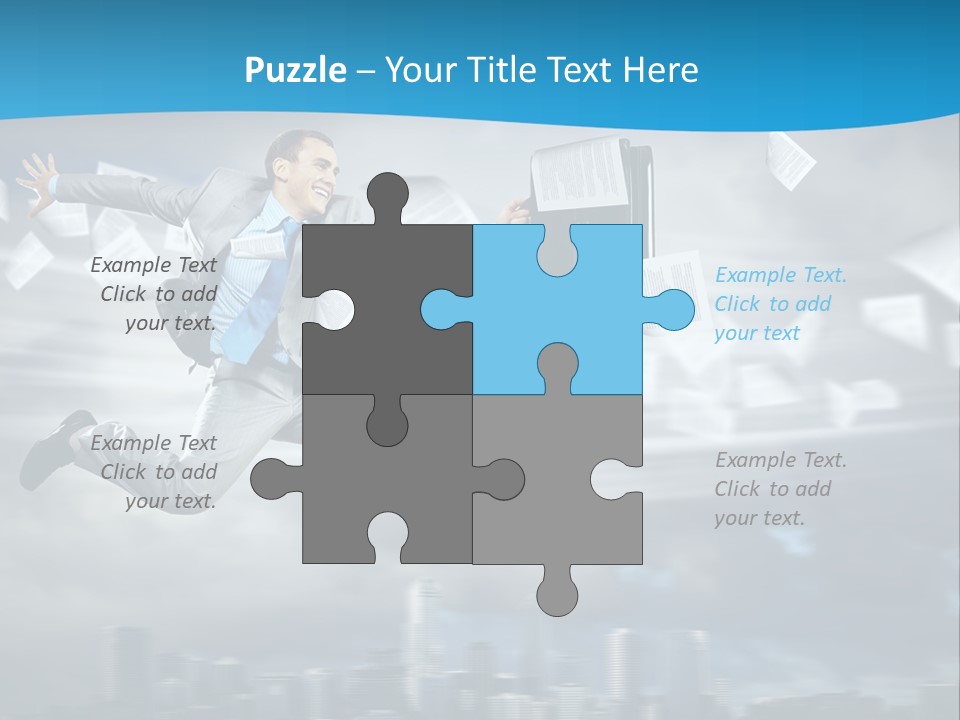 Young Leadership Executive PowerPoint Template