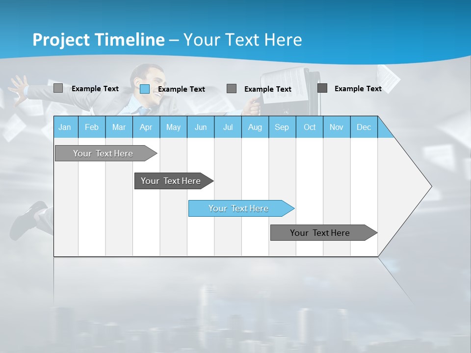 Young Leadership Executive PowerPoint Template