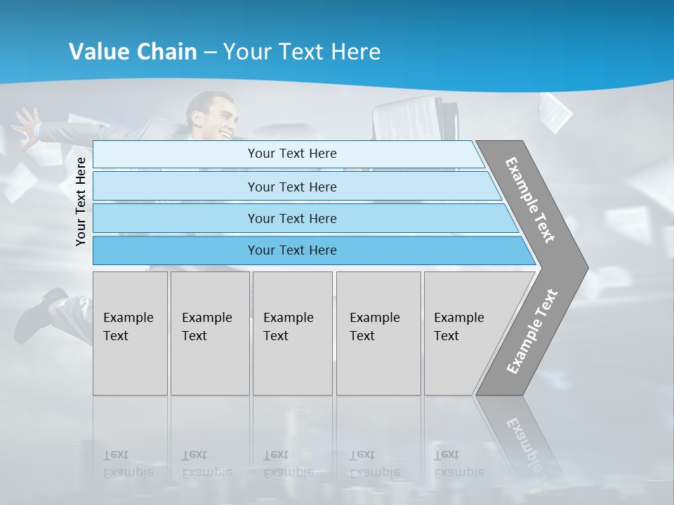 Young Leadership Executive PowerPoint Template