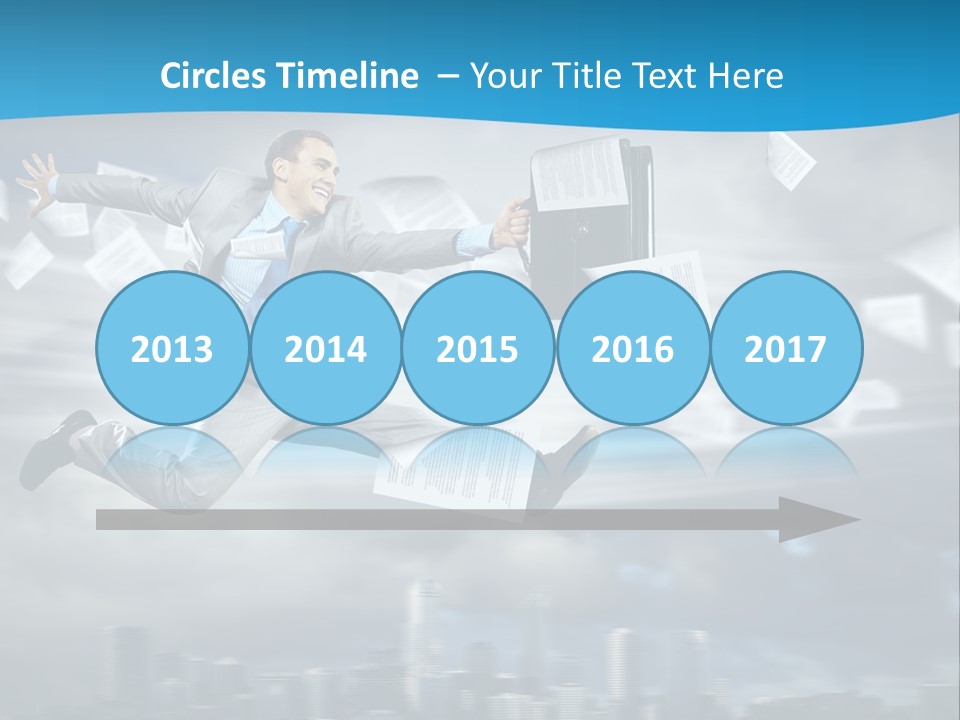 Young Leadership Executive PowerPoint Template