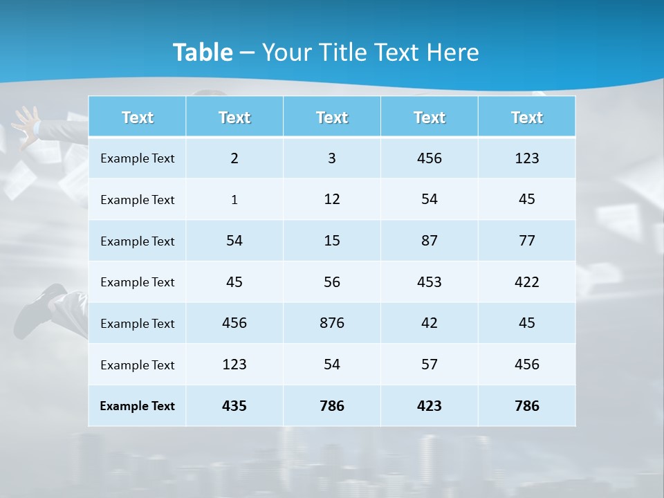 Young Leadership Executive PowerPoint Template
