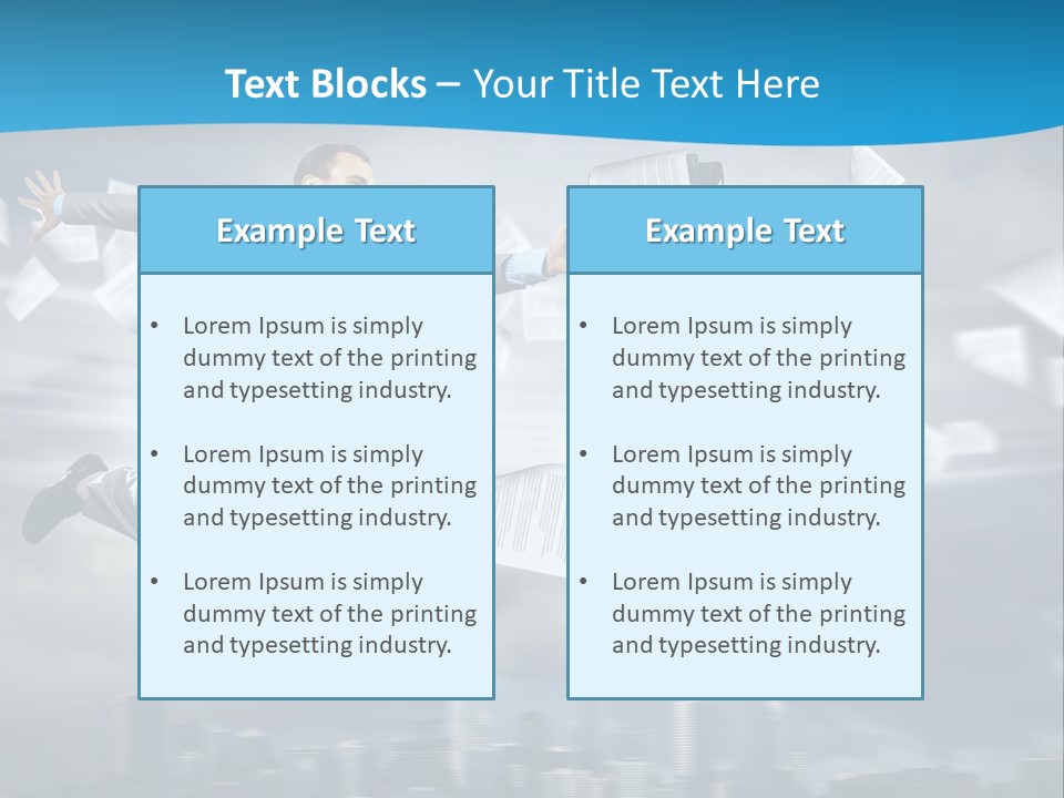 Young Leadership Executive PowerPoint Template