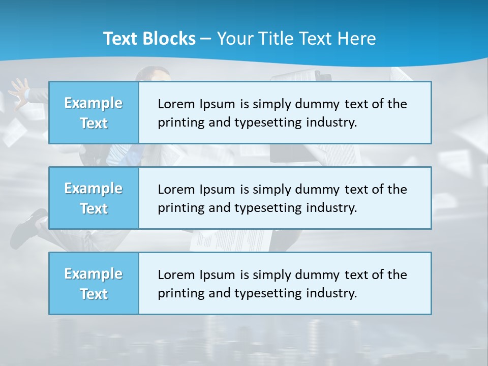 Young Leadership Executive PowerPoint Template