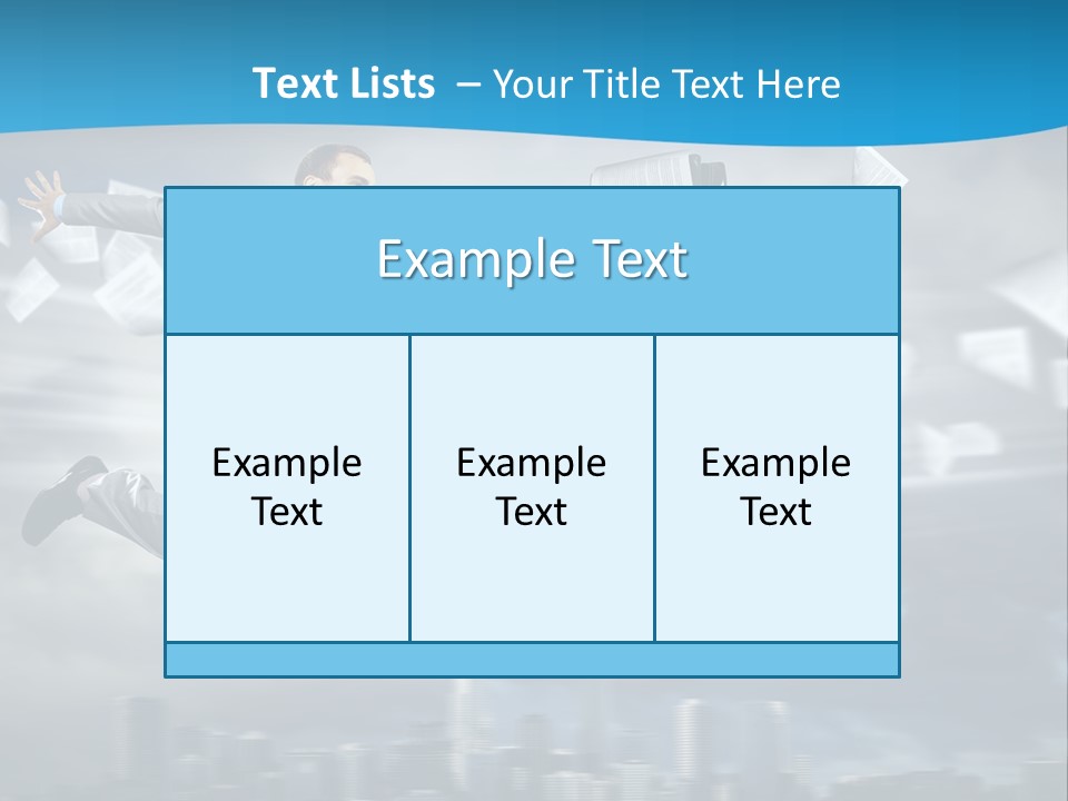Young Leadership Executive PowerPoint Template