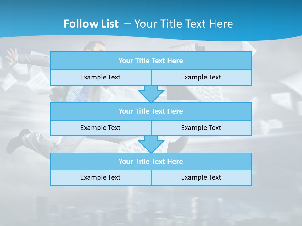 Young Leadership Executive PowerPoint Template