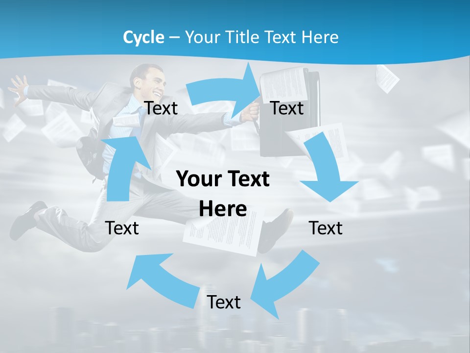Young Leadership Executive PowerPoint Template