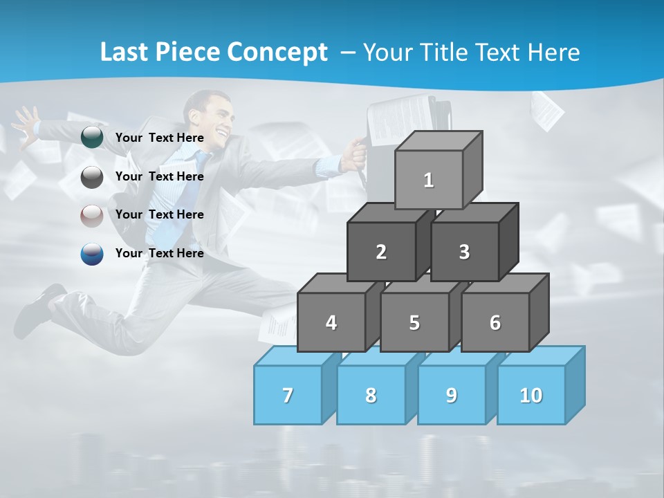 Young Leadership Executive PowerPoint Template