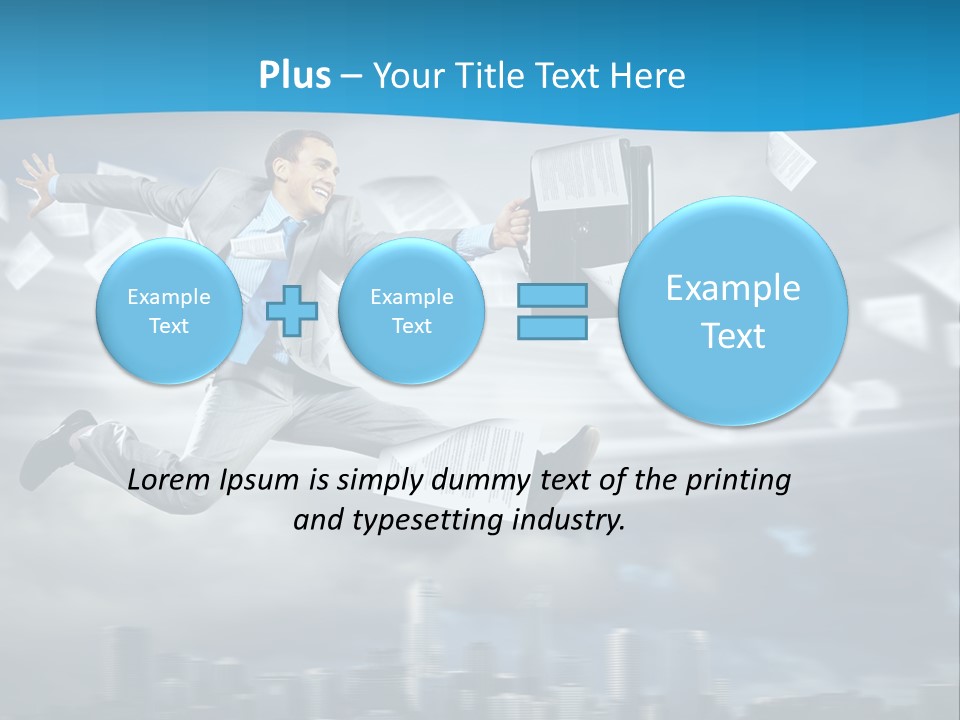 Young Leadership Executive PowerPoint Template