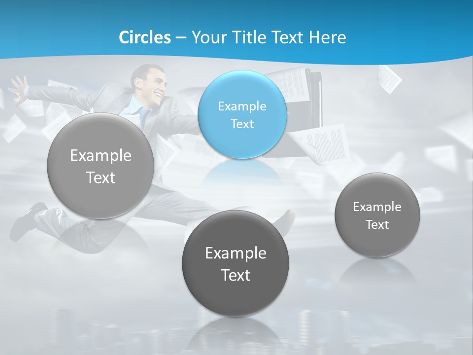 Young Leadership Executive PowerPoint Template