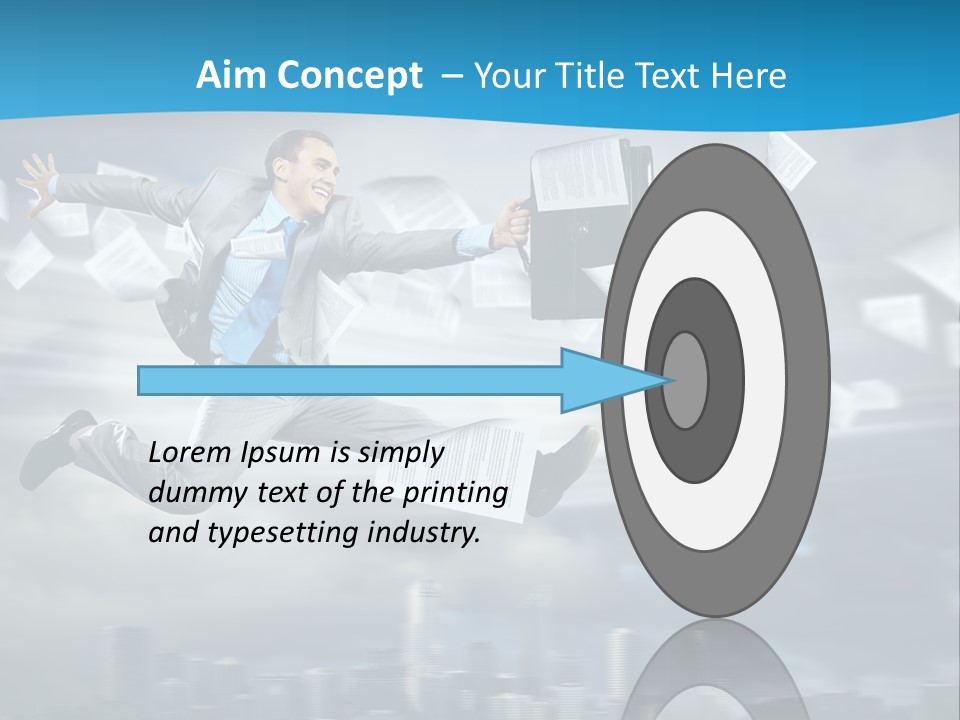 Young Leadership Executive PowerPoint Template