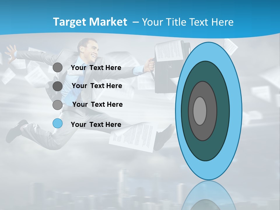 Young Leadership Executive PowerPoint Template