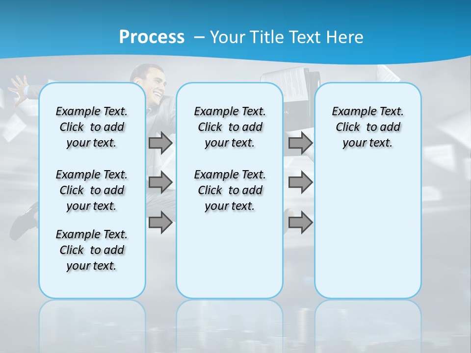 Young Leadership Executive PowerPoint Template