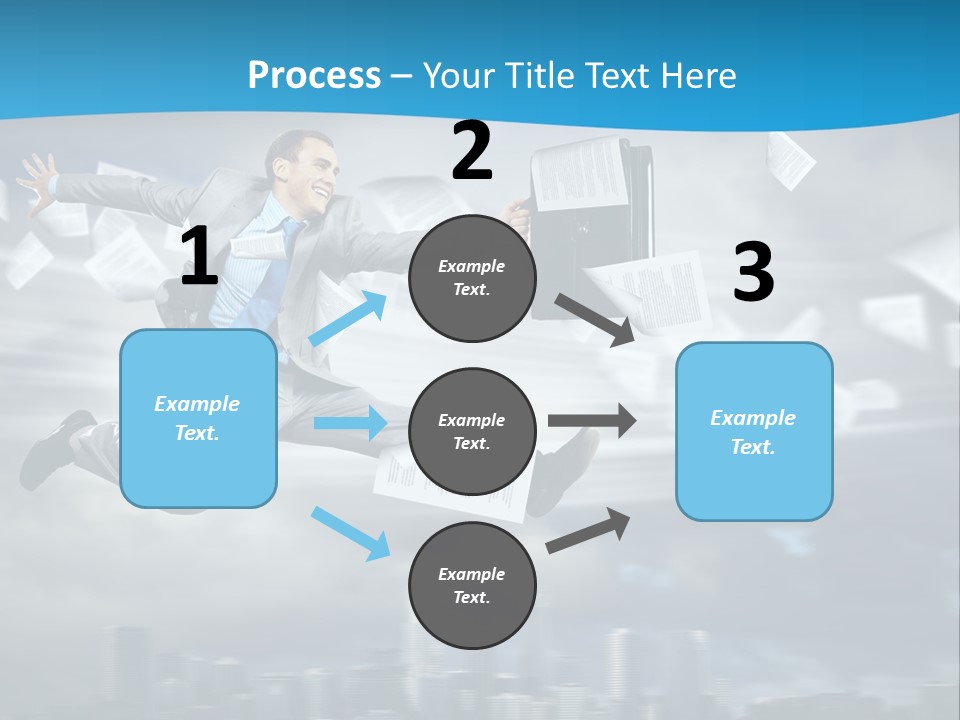 Young Leadership Executive PowerPoint Template