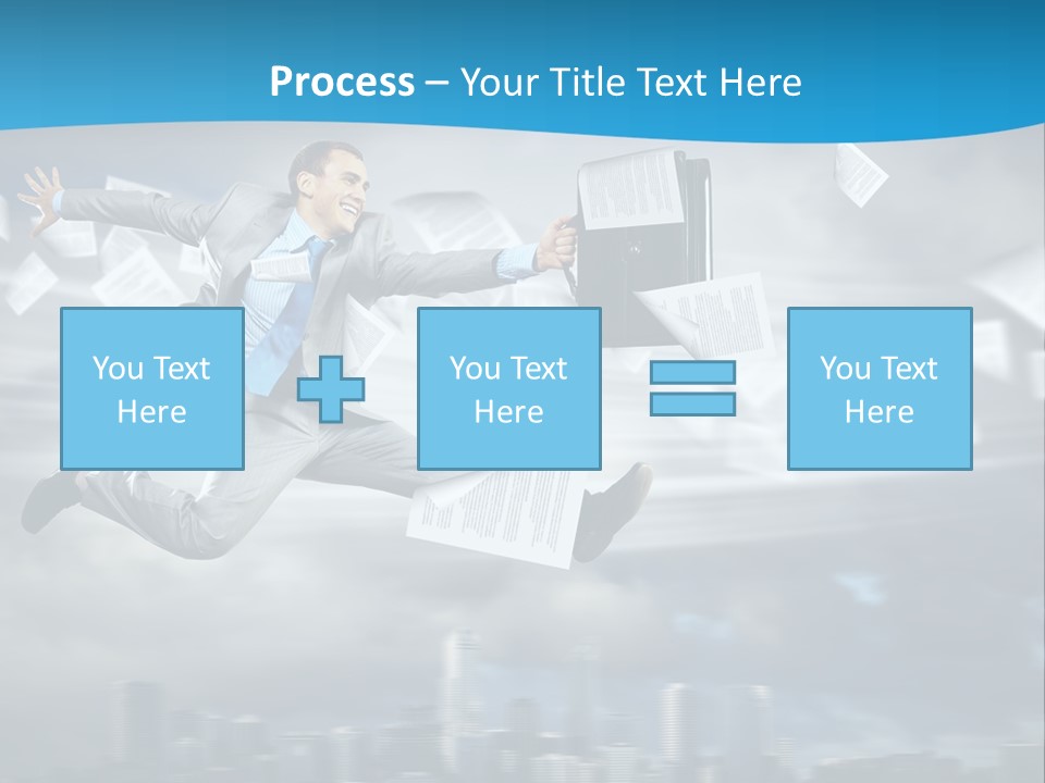 Young Leadership Executive PowerPoint Template