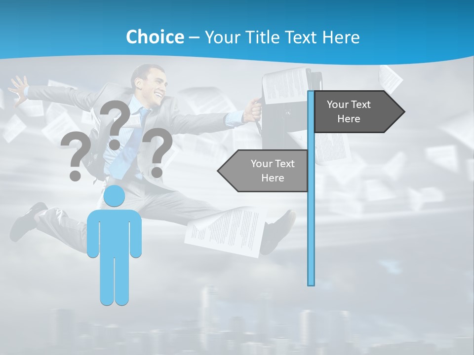Young Leadership Executive PowerPoint Template