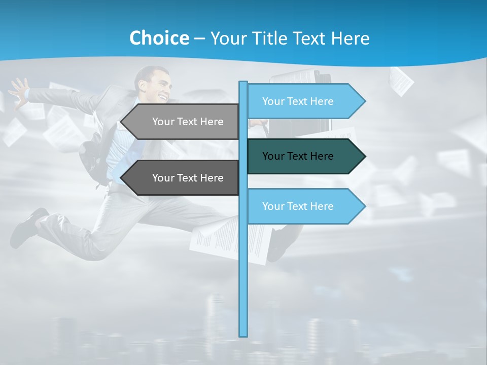 Young Leadership Executive PowerPoint Template