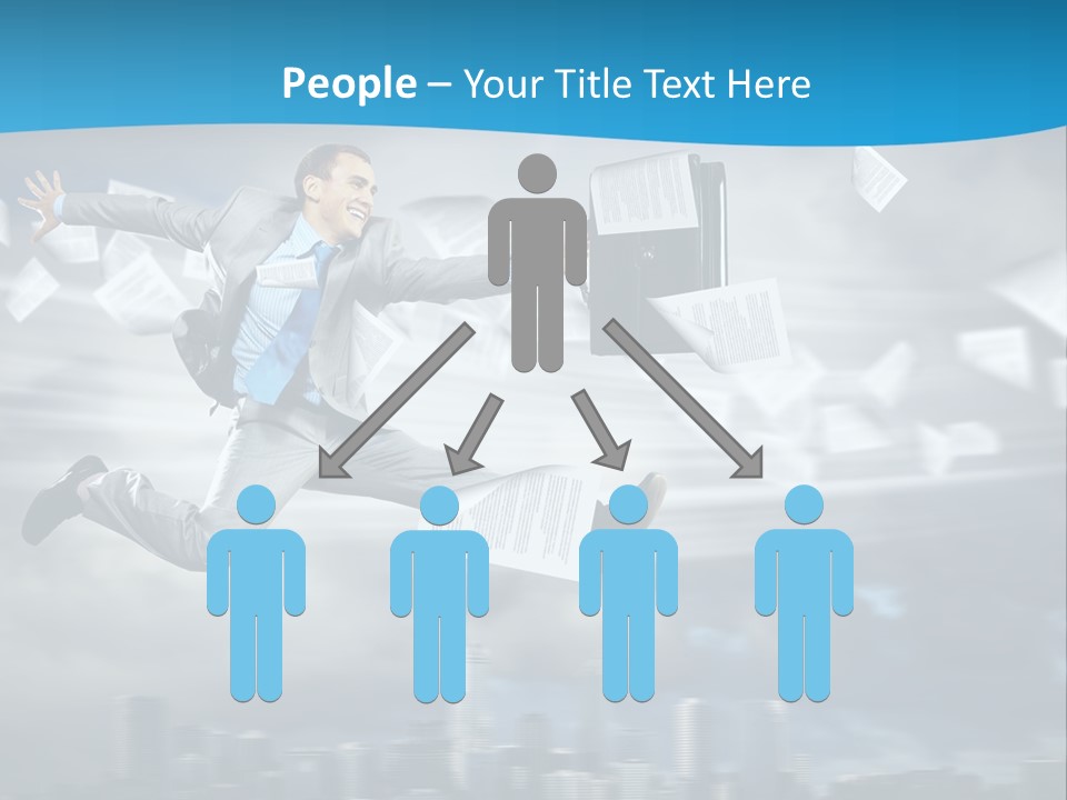 Young Leadership Executive PowerPoint Template