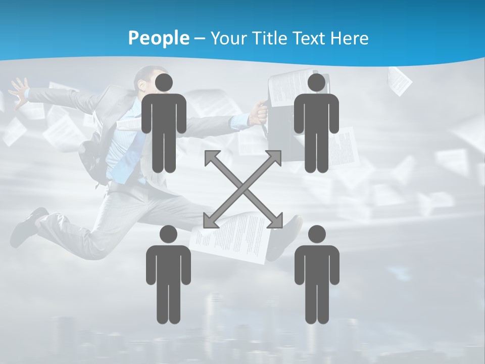 Young Leadership Executive PowerPoint Template