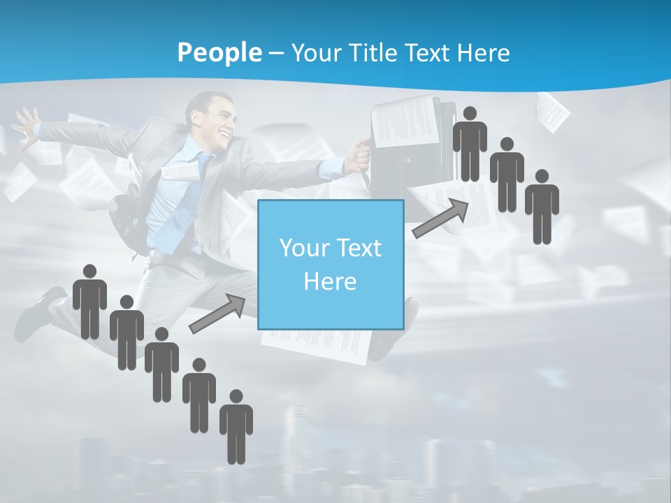 Young Leadership Executive PowerPoint Template