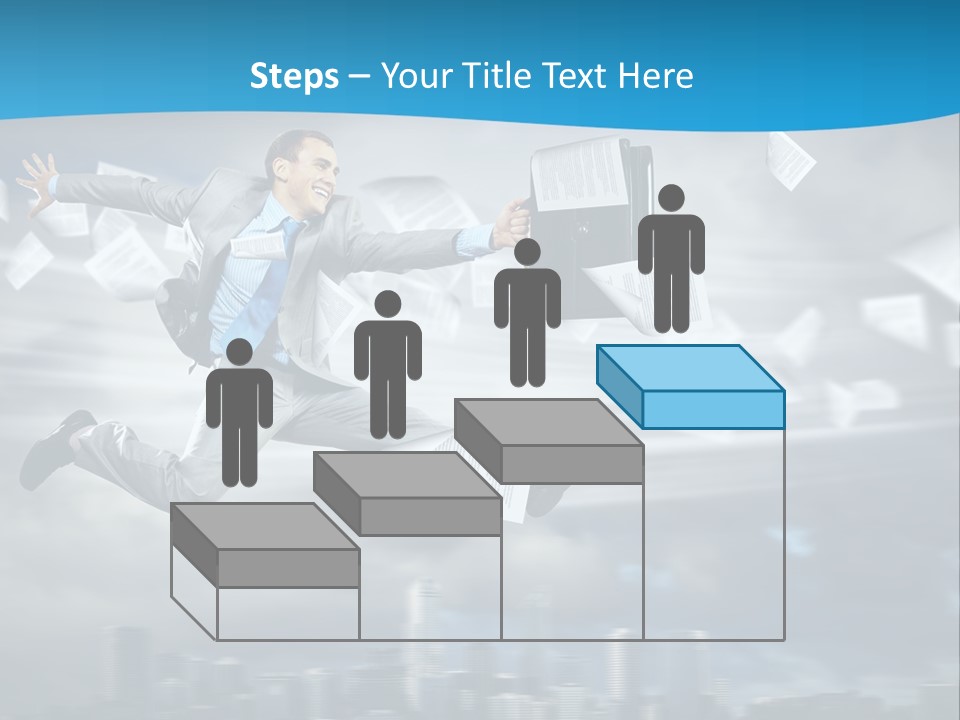Young Leadership Executive PowerPoint Template
