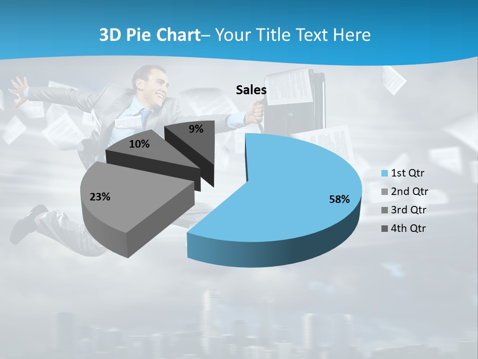 Young Leadership Executive PowerPoint Template