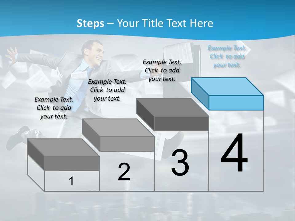 Young Leadership Executive PowerPoint Template