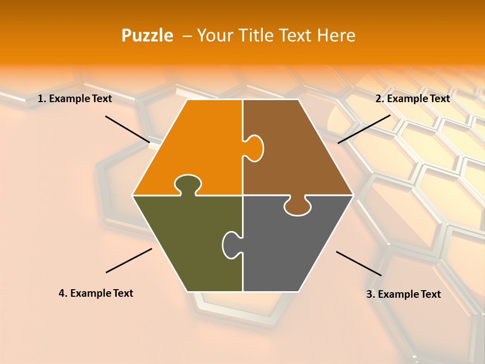 Frame Cyberspace Steel PowerPoint Template