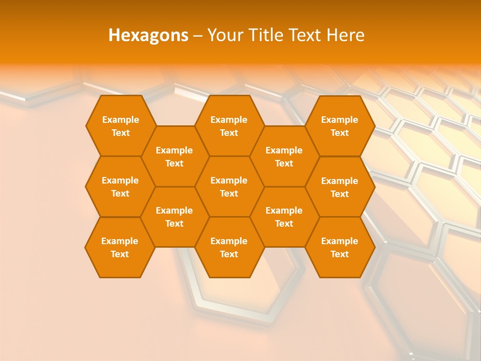 Frame Cyberspace Steel PowerPoint Template