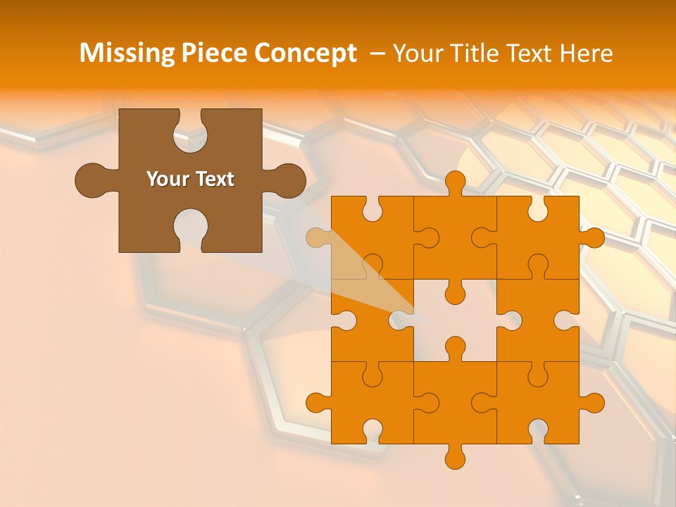 Frame Cyberspace Steel PowerPoint Template