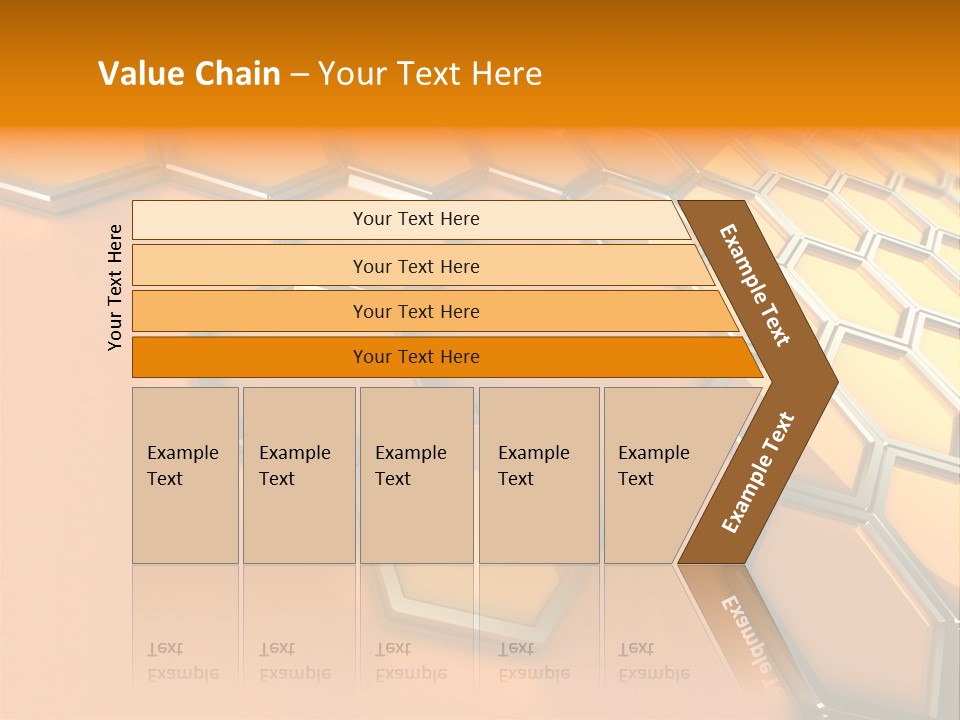 Frame Cyberspace Steel PowerPoint Template