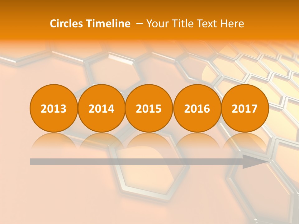 Frame Cyberspace Steel PowerPoint Template