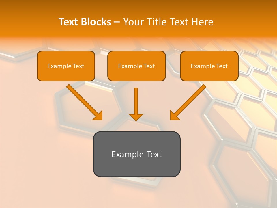 Frame Cyberspace Steel PowerPoint Template