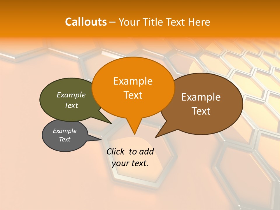 Frame Cyberspace Steel PowerPoint Template
