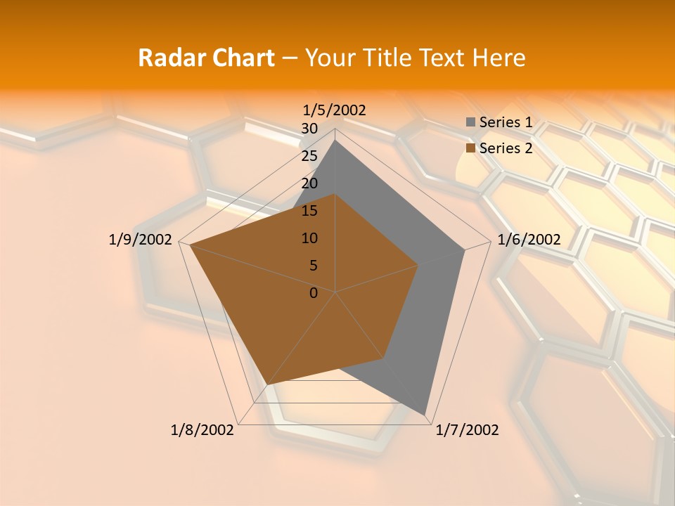 Frame Cyberspace Steel PowerPoint Template
