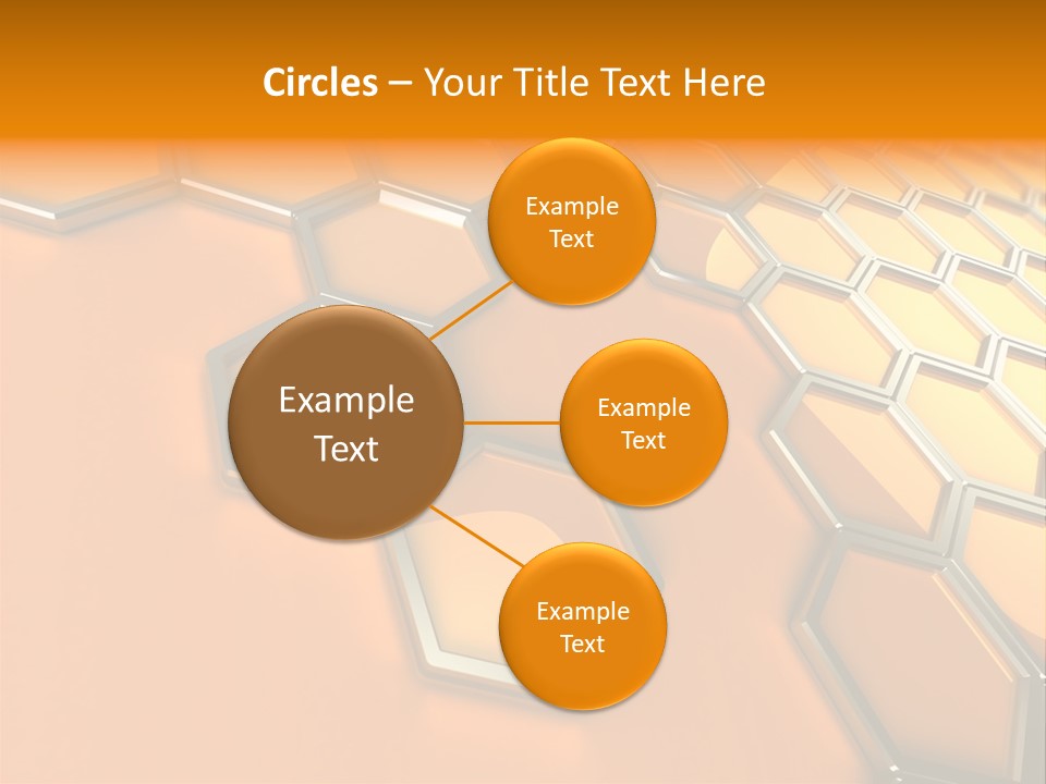 Frame Cyberspace Steel PowerPoint Template