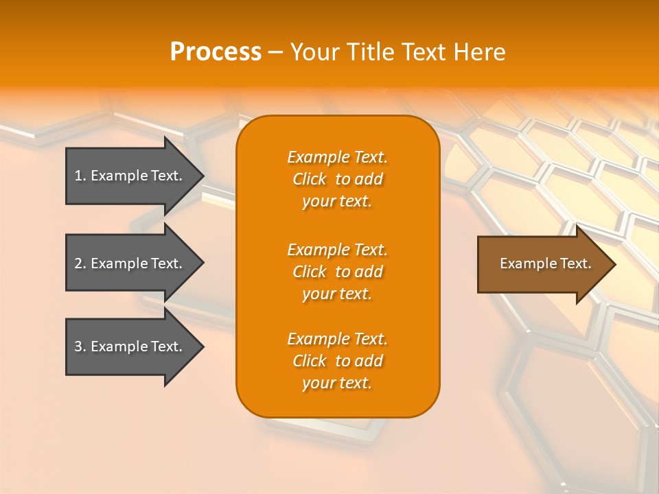 Frame Cyberspace Steel PowerPoint Template