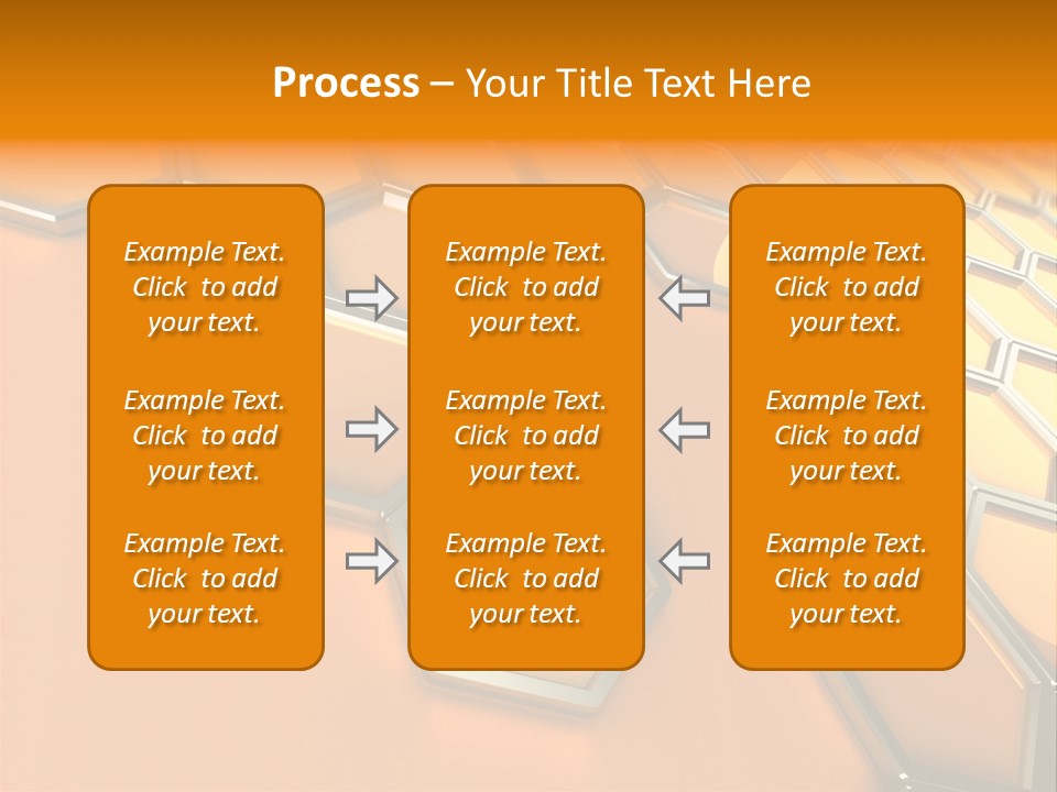 Frame Cyberspace Steel PowerPoint Template