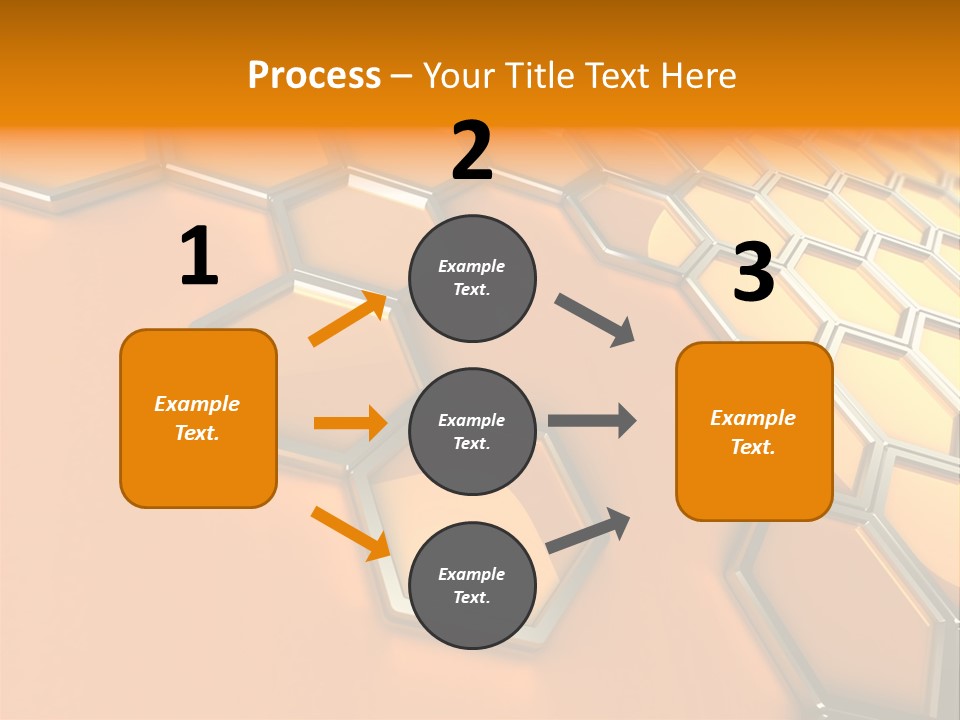 Frame Cyberspace Steel PowerPoint Template