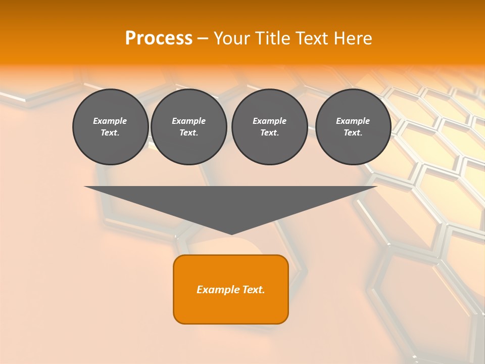 Frame Cyberspace Steel PowerPoint Template