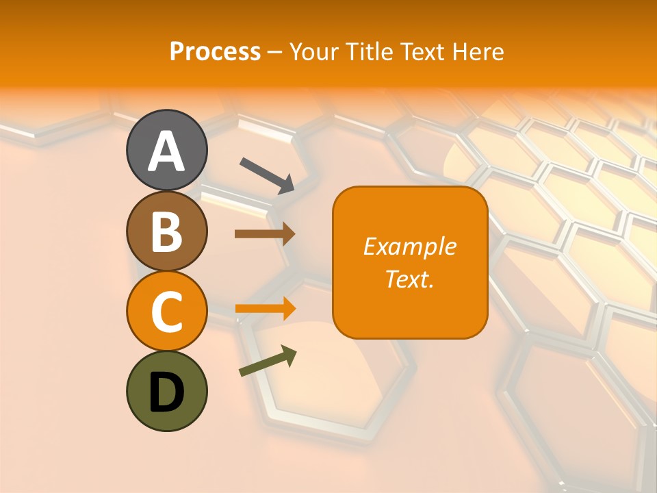 Frame Cyberspace Steel PowerPoint Template