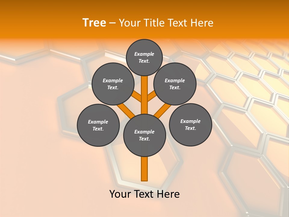 Frame Cyberspace Steel PowerPoint Template