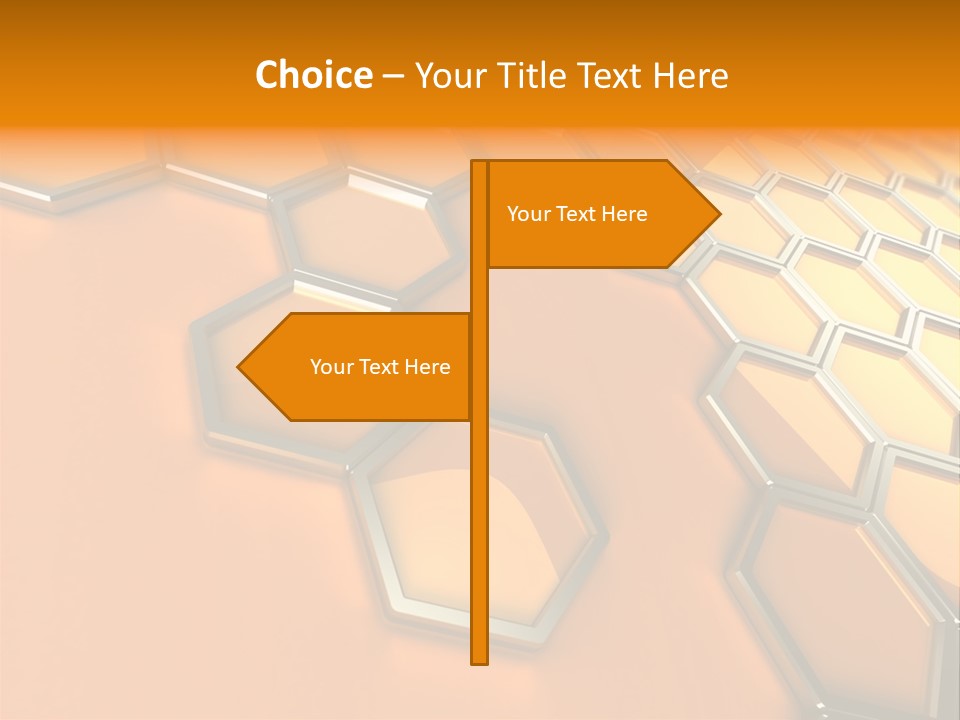Frame Cyberspace Steel PowerPoint Template