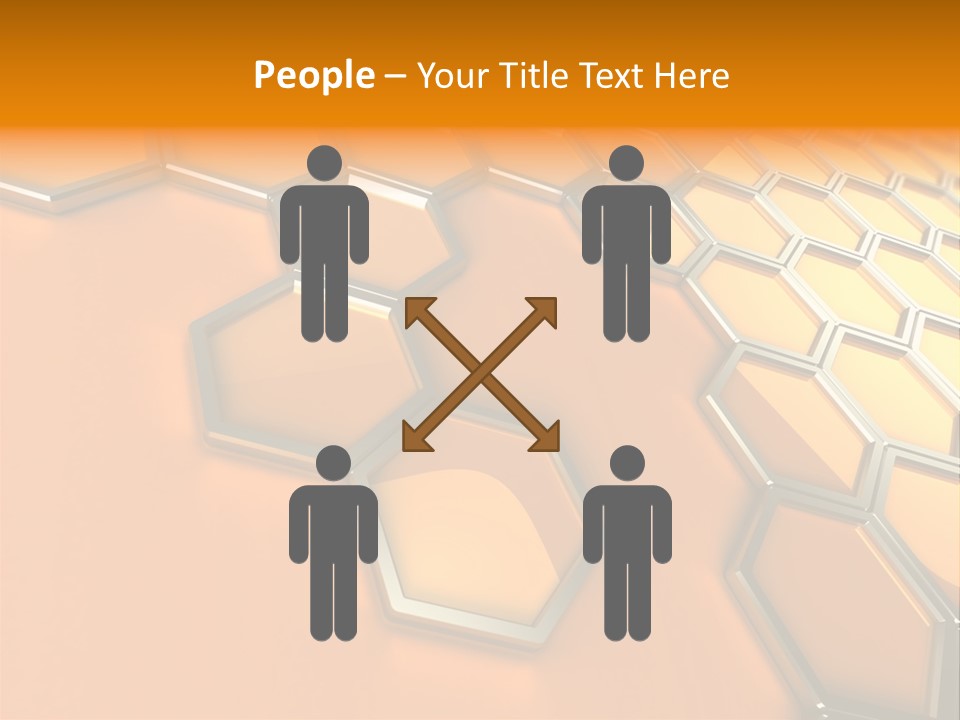 Frame Cyberspace Steel PowerPoint Template