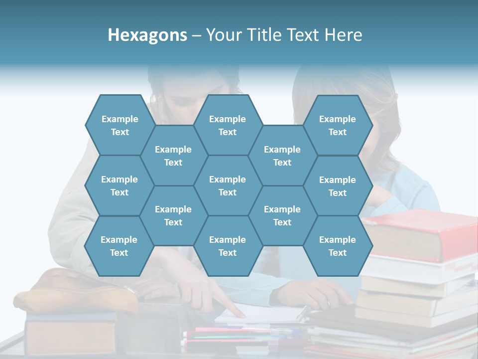 Homework Adolescence Books PowerPoint Template